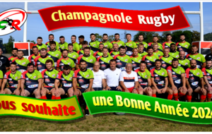 Les voeux de Champagnole-Rugby pour l'année 2024