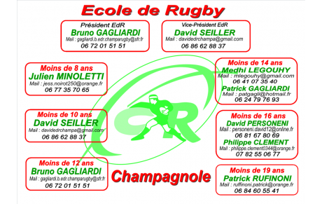 Organisation Ecole de Rugby